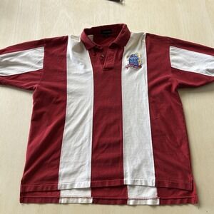 Vintage Inner Harbor Polo Shirt Mens 2XL Red Stripe Butler County Bicentennial